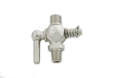 V-Twin Replica Petcock Nickel Plated for Harley Davidson Models 1915-1939 by V-Twin