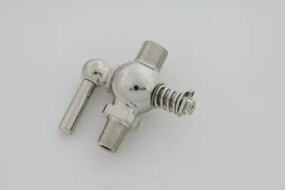 V-Twin Replica Petcock Nickel Plated for Harley Davidson Models 1915-1939 by V-Twin