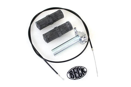 V-Twin 1/4 Inch Turn Throttle Kit for Harley Davidson FL Models by V-Twin
