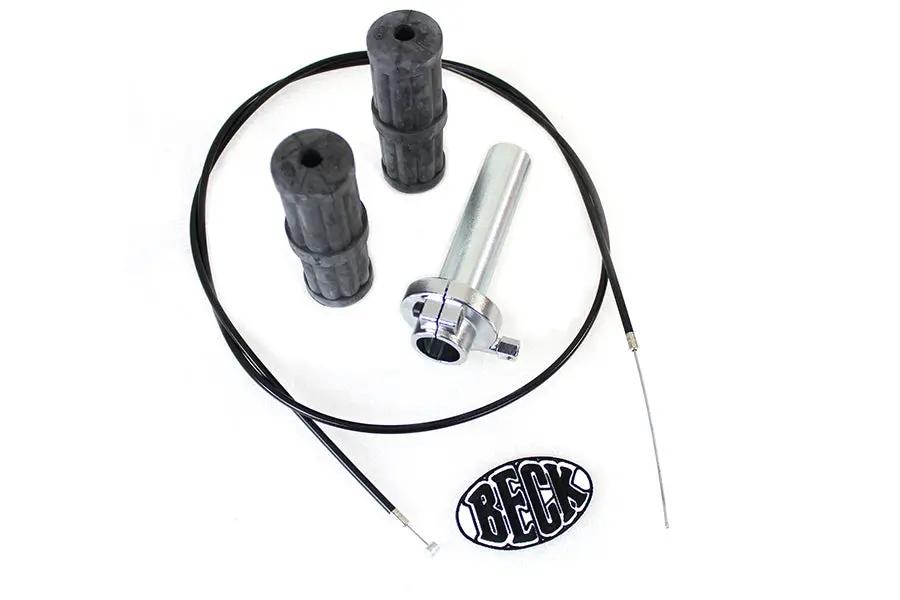 V-Twin 1/4 Inch Turn Throttle Kit for Harley Davidson FL Models by V-Twin
