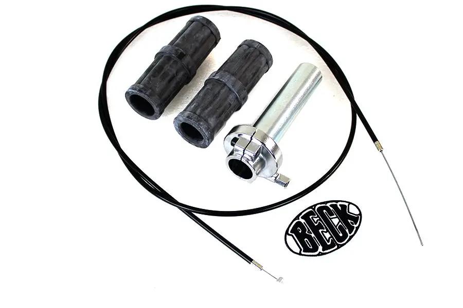 V-Twin 1/4 Inch Turn Throttle Kit for Harley Davidson FL Models by V-Twin