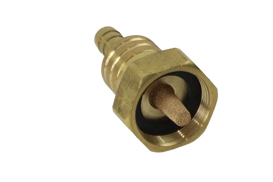 Sifton 22mm Brass Petcock for Harley Davidson XL (1975-1984) - Rotary Fuel Line Valve by Sifton