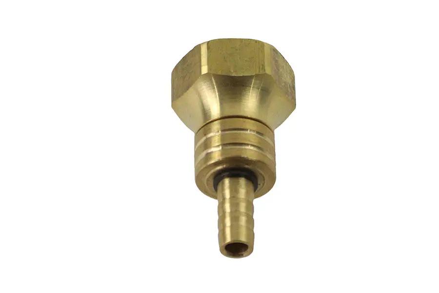 Sifton 22mm Brass Petcock for Harley Davidson XL (1975-1984) - Rotary Fuel Line Valve by Sifton