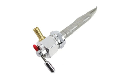 V-Twin 22mm OKO Hex Petcock Polished for Harley Davidson XL Models by V-Twin