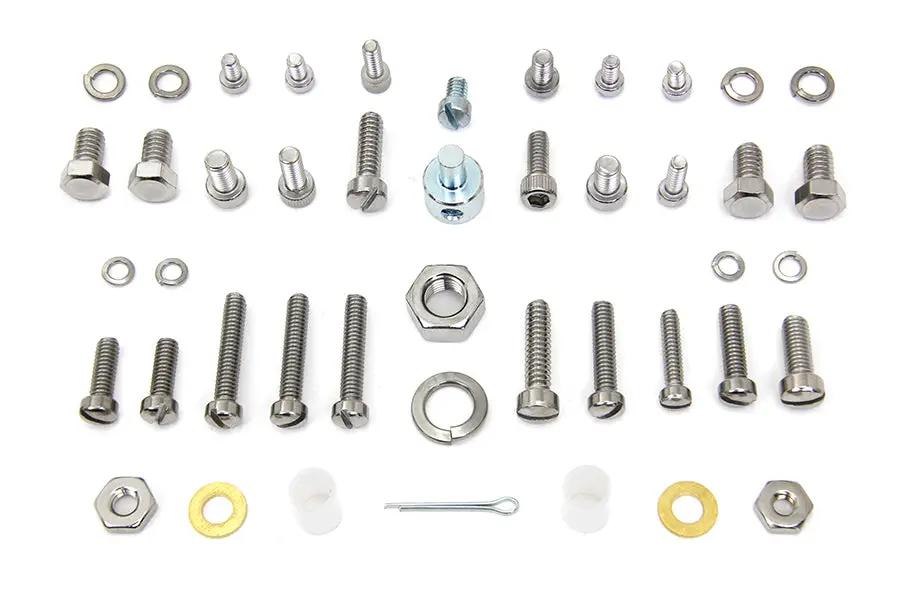 V-Twin Linkert Carburetor Hardware Kit for Harley Davidson FL Models by V-Twin