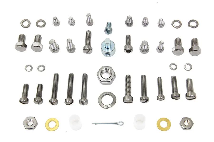 V-Twin Linkert Carburetor Hardware Kit for Harley Davidson FL Models by V-Twin