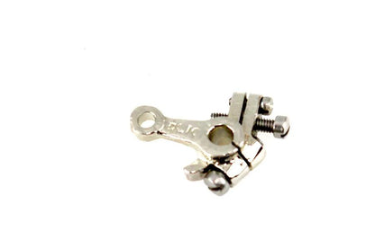 V-Twin Nickel Plated Linkert Carburetor Throttle Lever - Part 1238-24 for Harley Davidson J Models by V-Twin