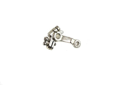 V-Twin Nickel Plated Linkert Carburetor Throttle Lever for Harley Davidson VL & W Models by V-Twin