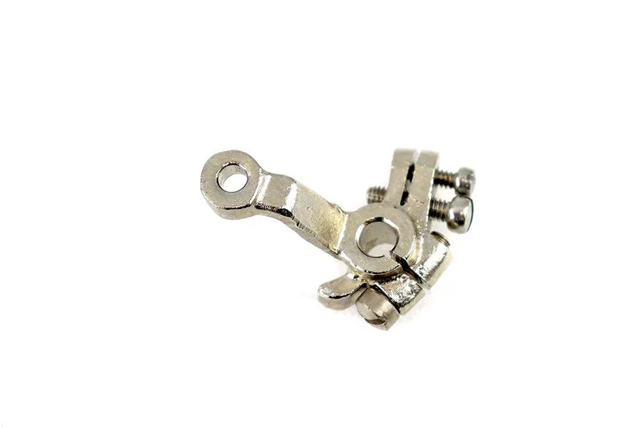V-Twin Nickel Plated Linkert Carburetor Throttle Lever for Harley Davidson VL & W Models by V-Twin