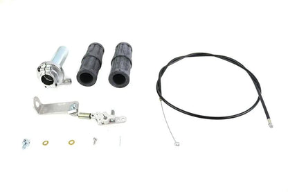 V-Twin 35-0968 1/4 inch Turn Linkert Throttle Kit for Harley Davidson FL (1948-1957) by V-Twin