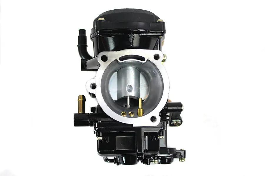 V-Twin Manufacturing 30033B 40mm CV Carburetor Assembly in Gloss Black for Harley Davidson XL by V-Twin
