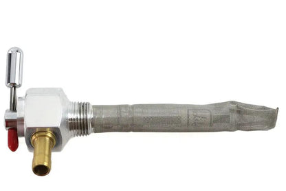 V-Twin OKO 3/8 inch NPT Hex Petcock - Polished Finish for Harley Davidson XL (1955-1964) by V-Twin