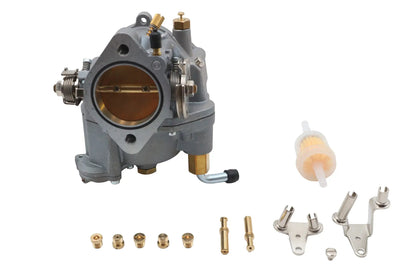 V-Twin OKO Performance Shorty 47mm Carburetor for Big Twin Evolution Engines by V-Twin