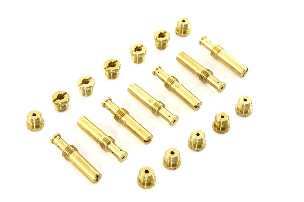 Sifton Carburetor Main Jet Assortment Set - 19 Piece Kit for V-Twin Shorty 47mm Carbs by Sifton