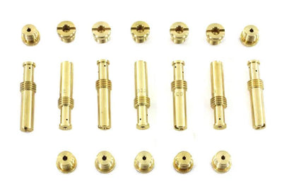 Sifton Carburetor Main Jet Assortment Set - 19 Piece Kit for V-Twin Shorty 47mm Carbs by Sifton