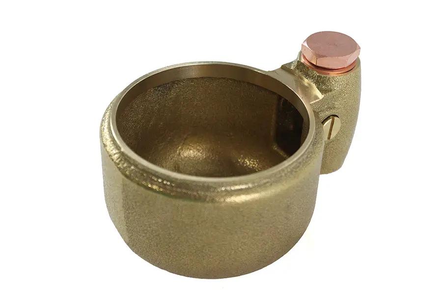 V-Twin SV Replica Linkert Carburetor Float Bowl Brass for Harley Davidson VL and W Models by V-Twin