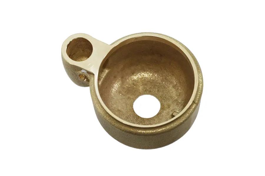 V-Twin Overhead Valve Linkert Carburetor Float Bowl Brass for Harley Davidson EL Models by V-Twin