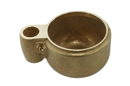 V-Twin Overhead Valve Linkert Carburetor Float Bowl Brass for Harley Davidson EL Models by V-Twin