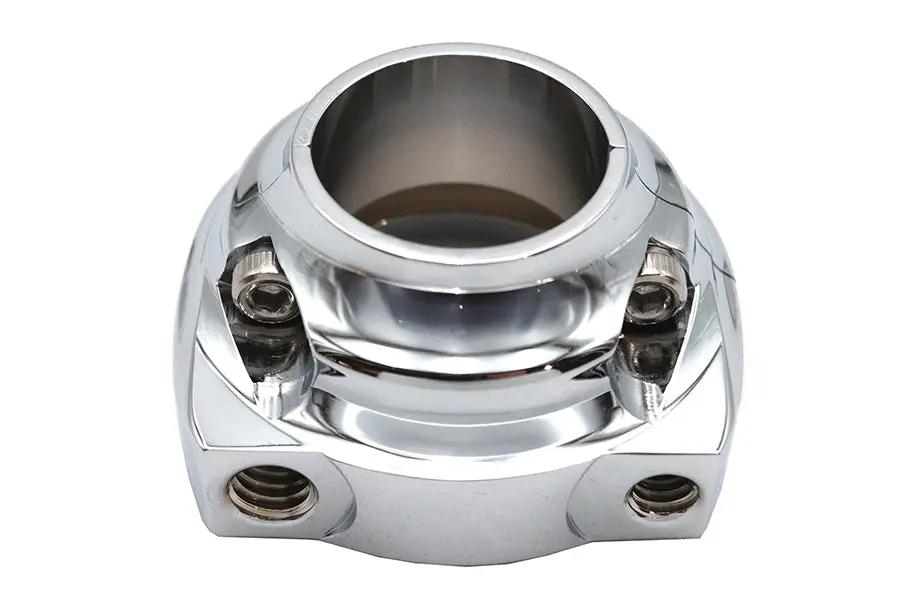 V-Twin H12-0934C Dual Cable Throttle Housing Chrome for Harley Davidson FL (1981-1990) by V-Twin
