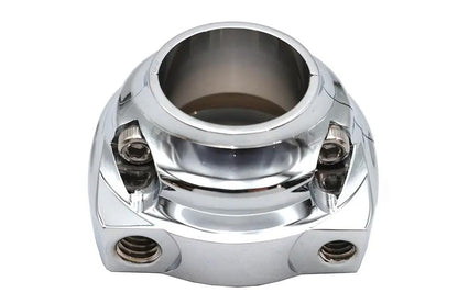 V-Twin H12-0934C Dual Cable Throttle Housing Chrome for Harley Davidson FL (1981-1990) by V-Twin