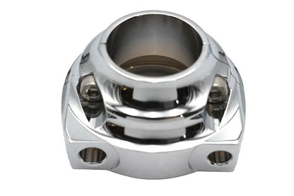 V-Twin H12-0935C Push Pull Throttle Housing Chrome for Harley Davidson FL Models by V-Twin