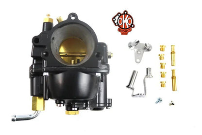 V-Twin OKO Performance 1-7/8 inch Shorty Carburetor for S&S Air Cleaner Compatibility by V-Twin
