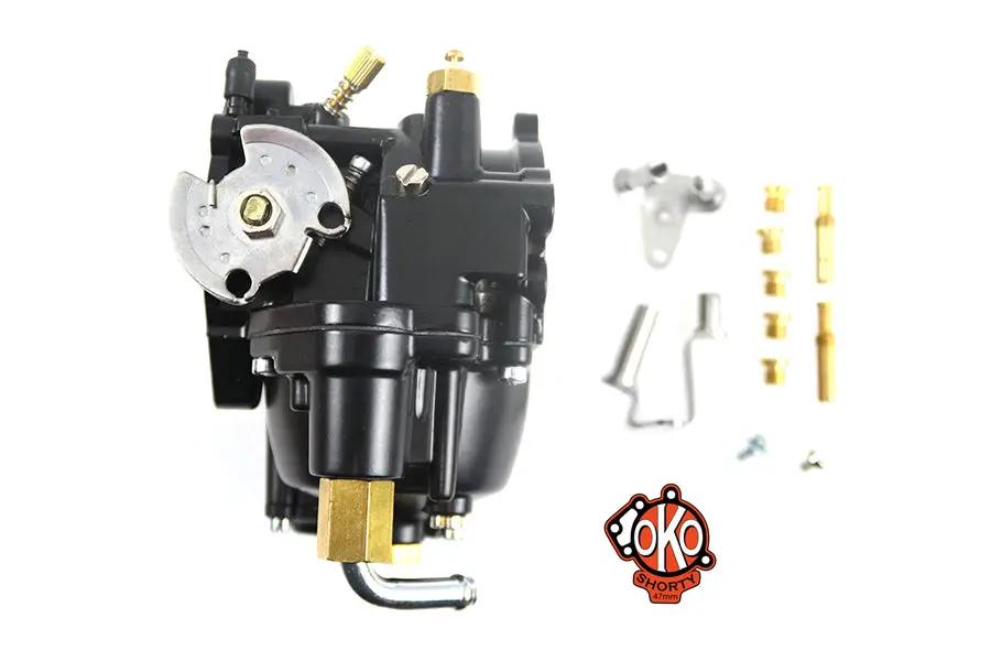 V-Twin OKO Performance 1-7/8 inch Shorty Carburetor for S&S Air Cleaner Compatibility by V-Twin