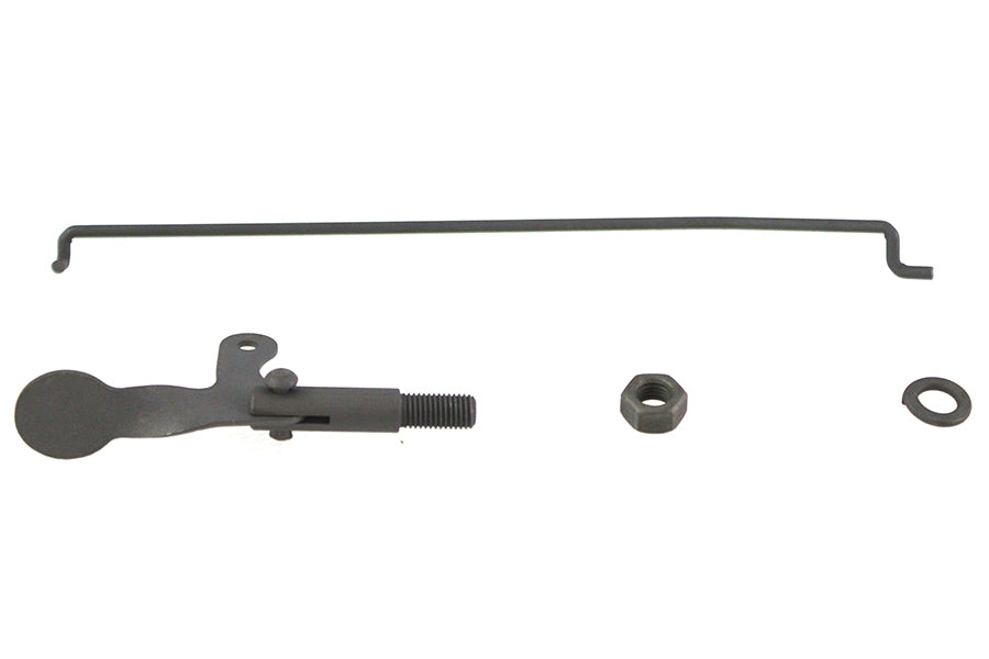 V-Twin Replica Parkerized Carburetor Choke Rod Kit for Harley Davidson EL Models