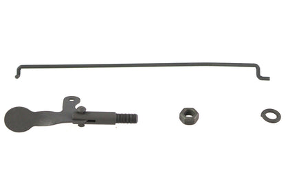 V-Twin Replica Parkerized Carburetor Choke Rod Kit for Harley Davidson EL Models