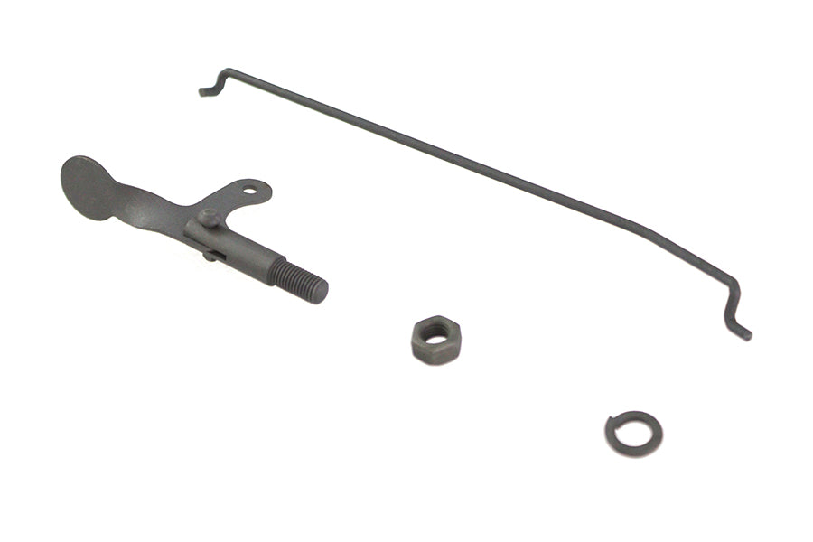 V-Twin Replica Parkerized Carburetor Choke Rod Kit for Harley Davidson EL Models