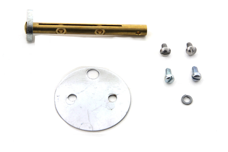 V-Twin Linkert Choke Shaft Kit for Harley Davidson W Models – Includes Carburetor Mounted Choke Lever and Screws