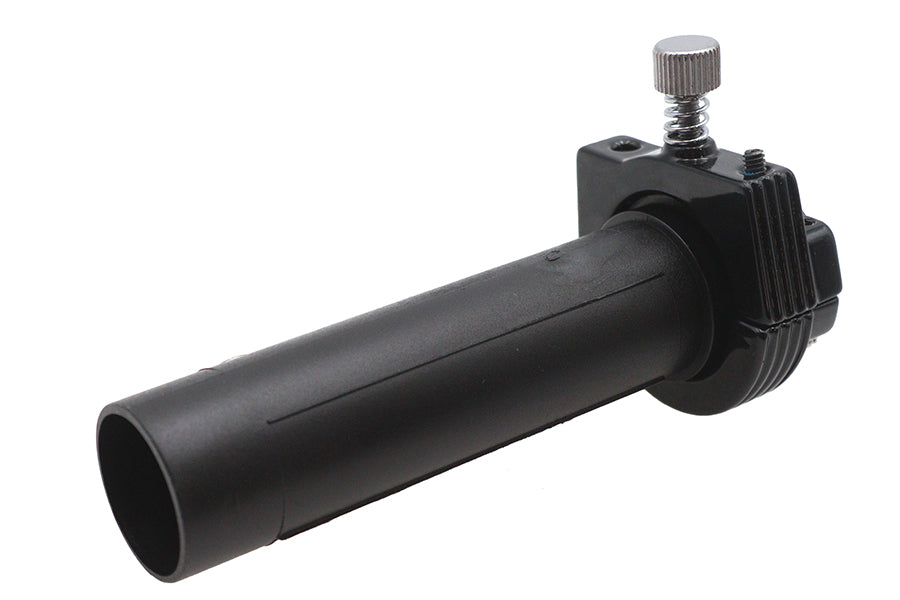 V-Twin Black Single Cable Throttle Assembly (Part #19446BB)