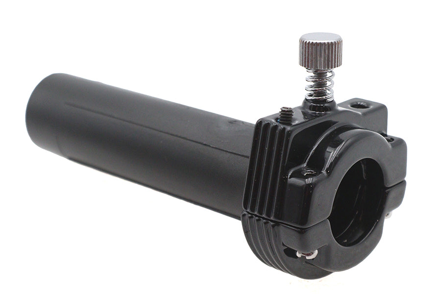 V-Twin Black Single Cable Throttle Assembly (Part #19446BB)