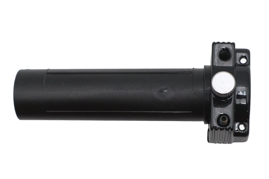 V-Twin Black Single Cable Throttle Assembly (Part #19446BB)