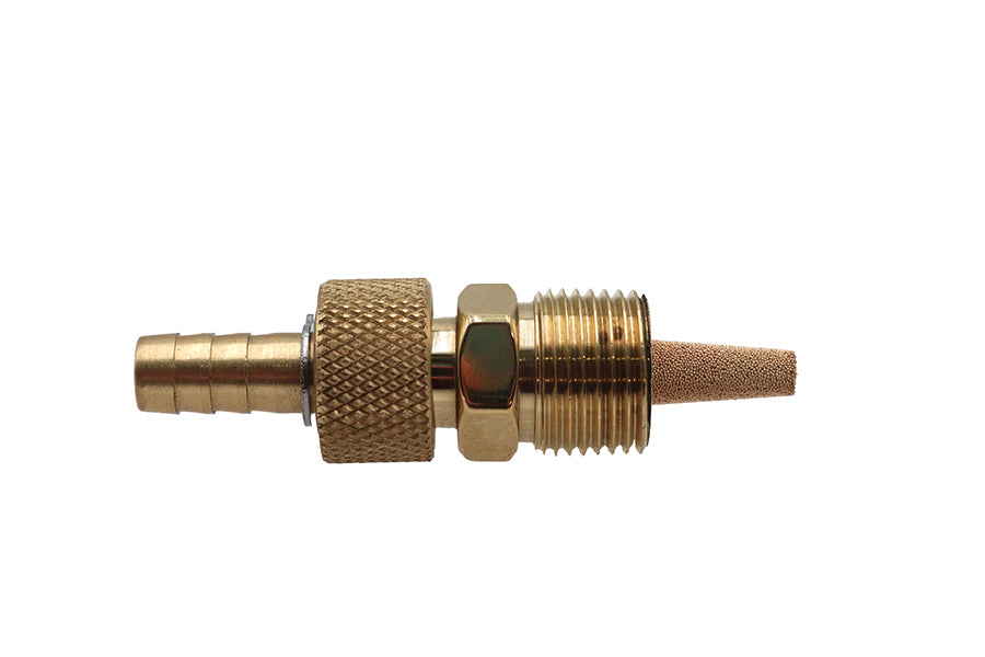 Sifton 3/8 Inch Brass Petcock for Harley Davidson XL Models