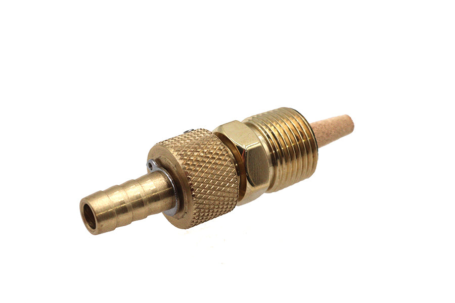 Sifton 3/8 Inch Brass Petcock for Harley Davidson XL Models