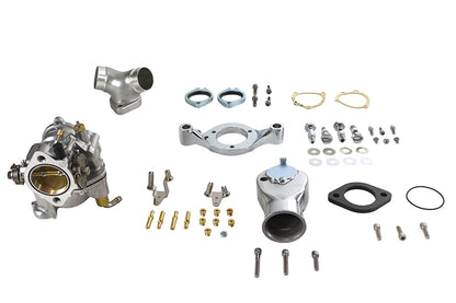 V-Twin Tourist Trophy 1-7/8 inch Shorty Carburetor Kit for Harley Davidson FLST Models