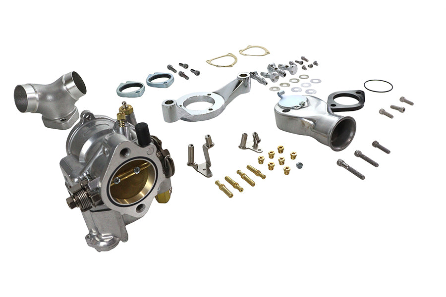 V-Twin Tourist Trophy 1-7/8 inch Shorty Carburetor Kit for Harley Davidson FLST Models