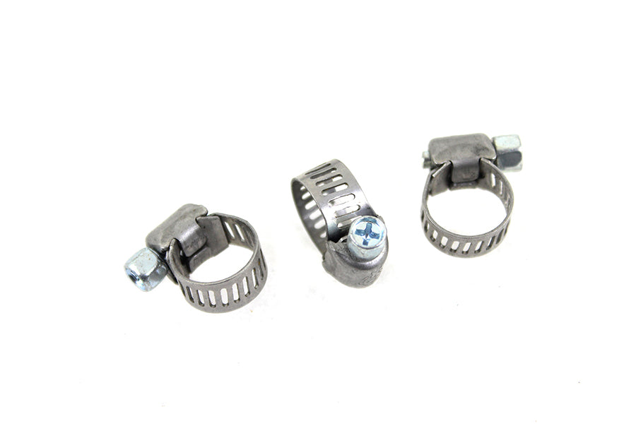 V-Twin Stainless Steel Worm Clamp with Phillips Screw - Pack of 25, Part Number 81021E