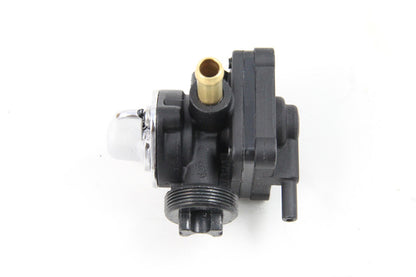 V-Twin Vacuum Petcock Fuel Valve Black for Harley Davidson FLT & FXD 2002-2006