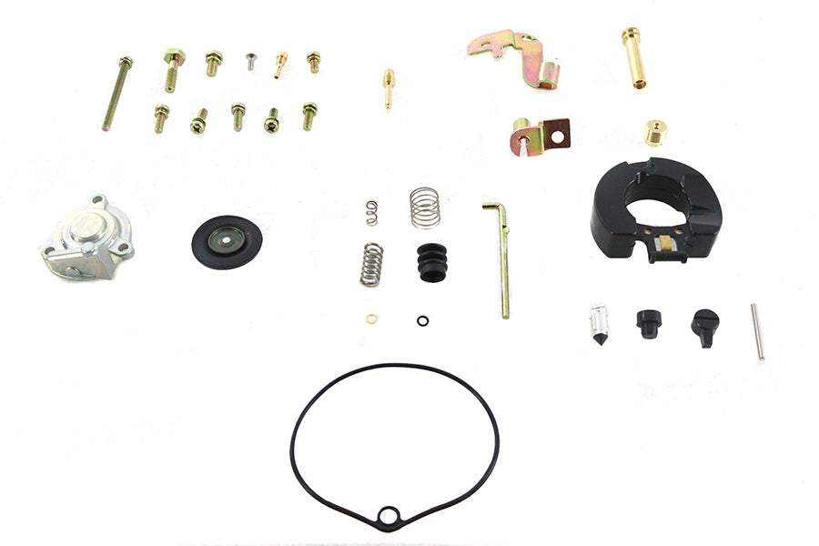 V-Twin Keihin Carburetor Rebuild Kit Part #30035R for Harley Davidson FXD (1976-1985)