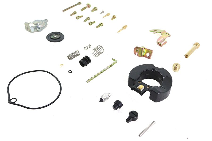 V-Twin Keihin Carburetor Rebuild Kit Part #30035R for Harley Davidson FXD (1976-1985)