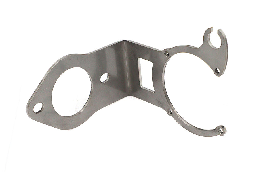 V-Twin CV Carburetor Mount Bracket for Harley Davidson XL and FX Models – Natural Stainless Steel Part D-3262