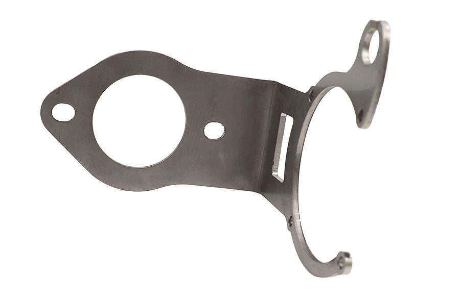 V-Twin CV Carburetor Mount Bracket for Harley Davidson XL and FX Models – Natural Stainless Steel Part D-3262