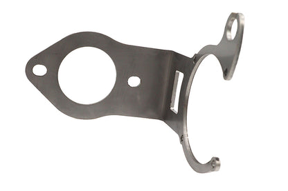 V-Twin CV Carburetor Mount Bracket for Harley Davidson XL and FX Models – Natural Stainless Steel Part D-3262