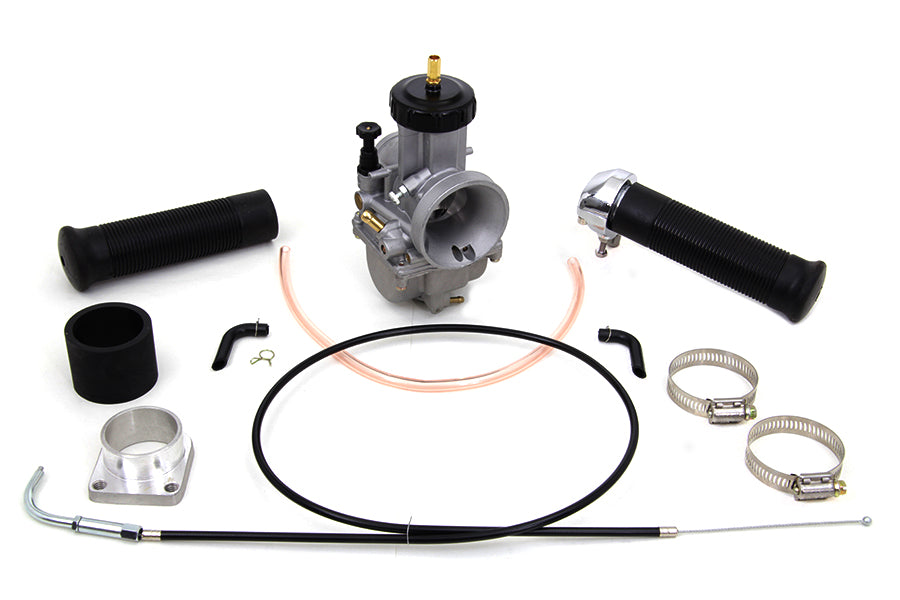 V-Twin 35-1708 OKO 38mm Carburetor Kit for Harley-Davidson WL Models