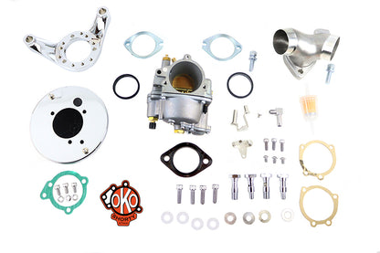 V-Twin OKO Performance 1-7/8 inch Shorty Carburetor Kit for Harley Davidson FLH