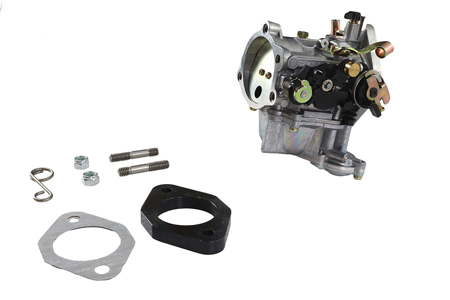 V-Twin Replica Keihin Carburetor Assembly Part 30035 for Harley Davidson 1976-1980 FL and XL Models