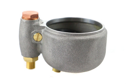 V-Twin SV Linkert Side Valve Float Bowl Assembly - Durable Replacement for Harley Davidson W (1936-1945)