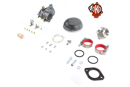 V-Twin 35-1780 OKO 47mm Shorty Carburetor Kit for Harley-Davidson FL